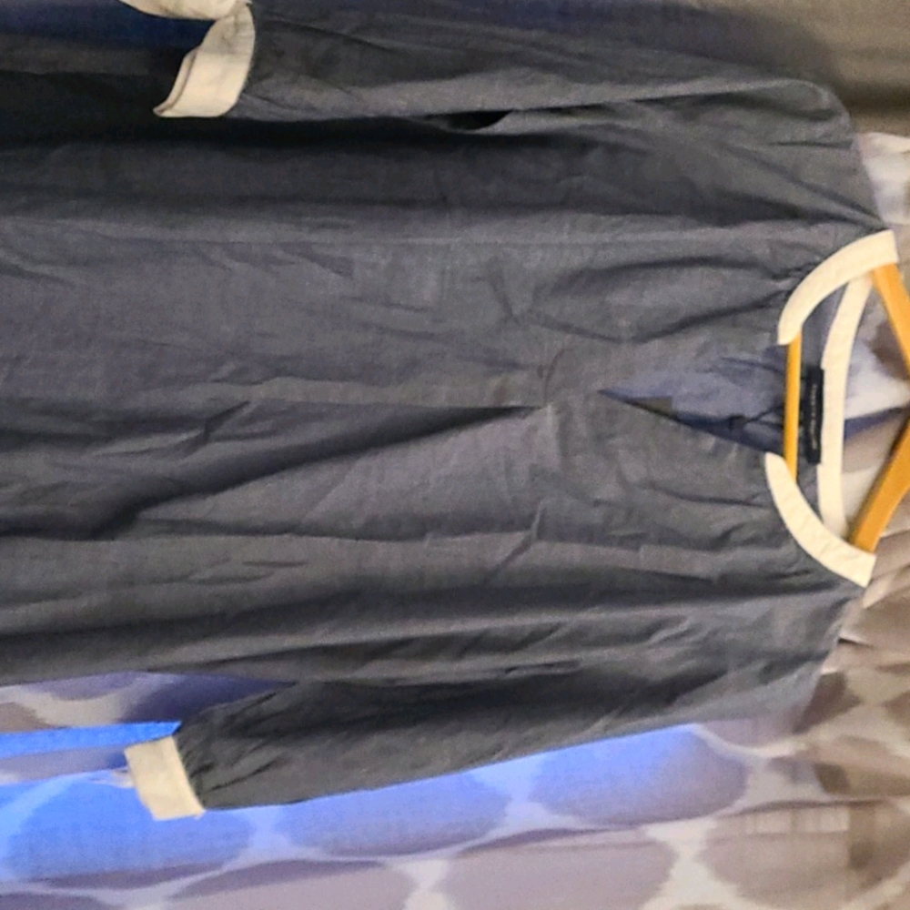 Chambray top with3/4 sleeve Tommy Hilfiger